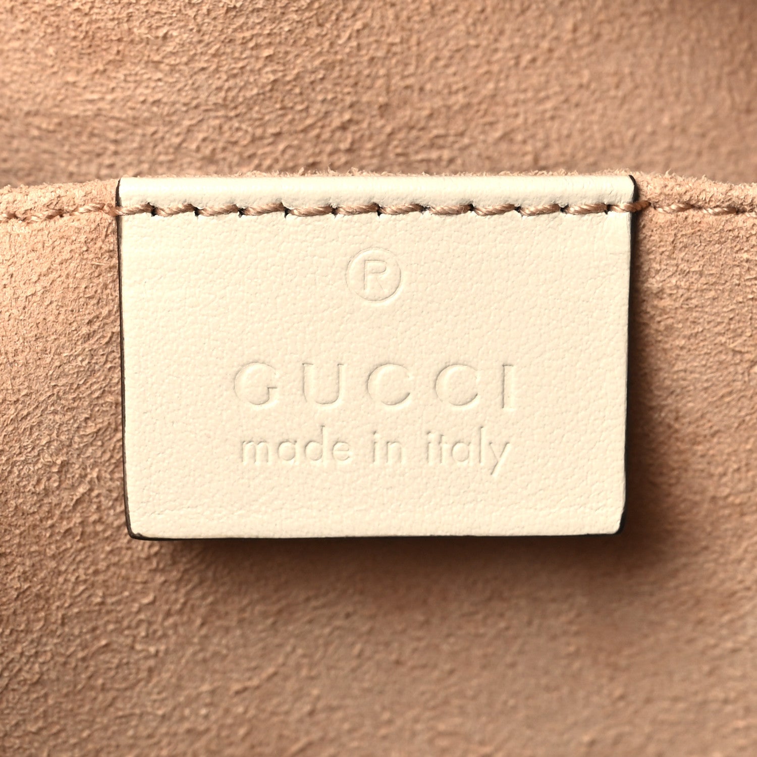 Gucci Calfskin Matelasse Small GG Marmont Chain Shoulder Bag White 6 of 10