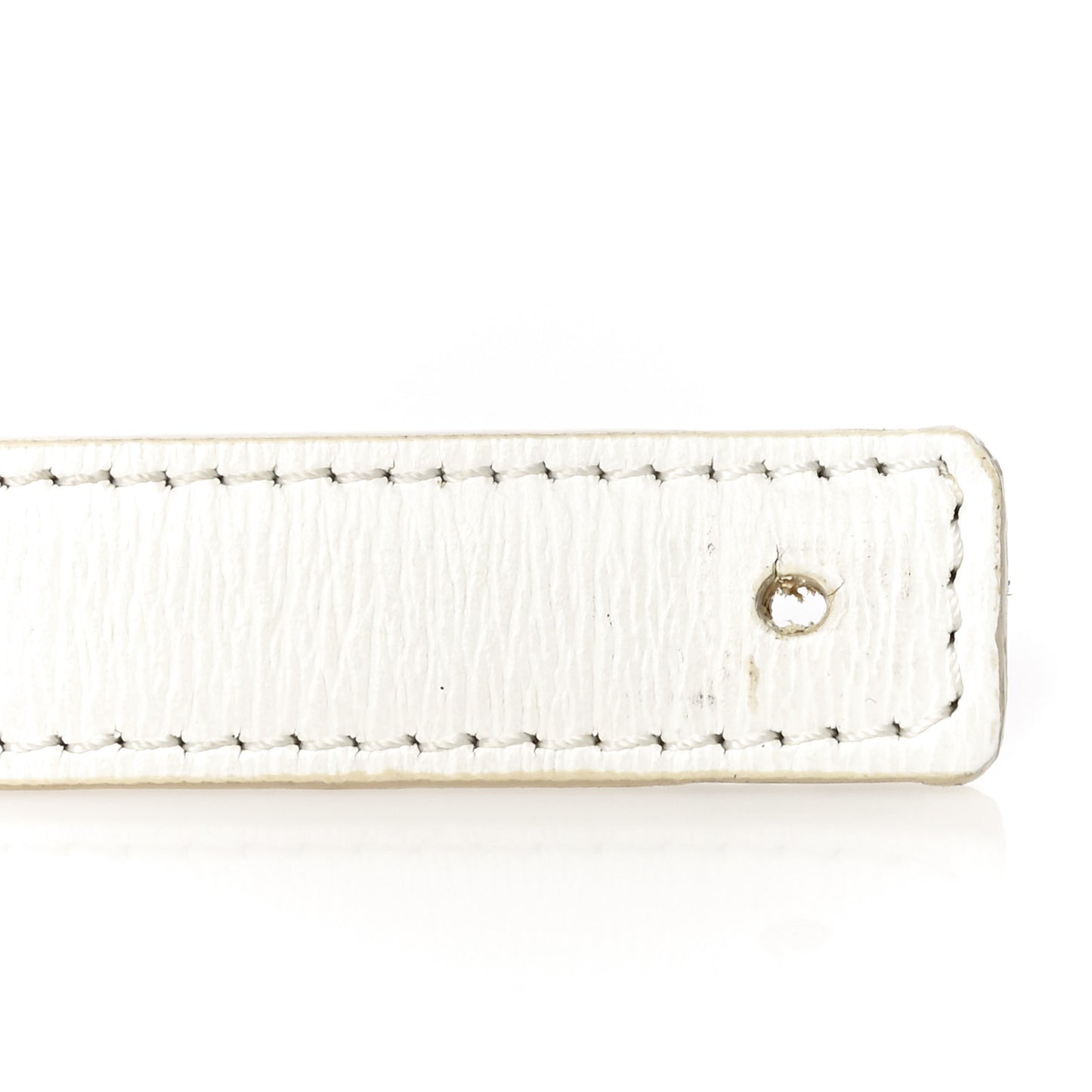 Liege Calfskin Medium Classic Box Flap Bag White