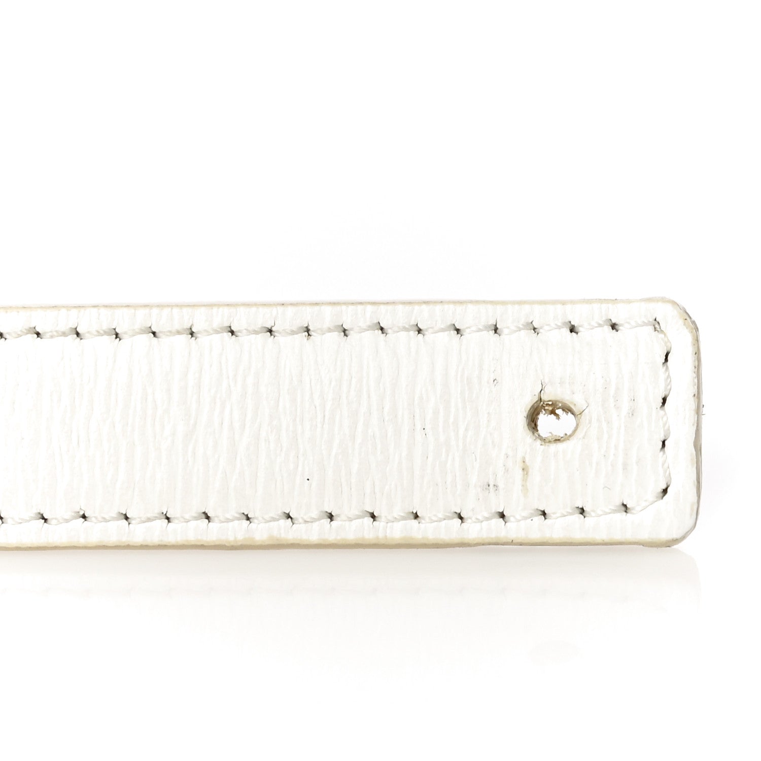 Celine Liege Calfskin Medium Classic Box Flap Bag White 23 of 25