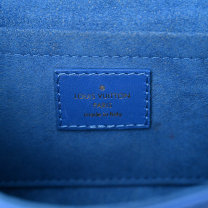 Louis Vuitton Calfskin New Wave Chain PM Blue Neon 6 of 12