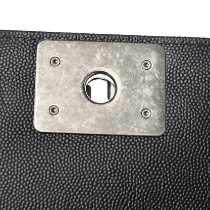 Chanel Caviar Quilted New Medium Boy Flap Black 13 of 14