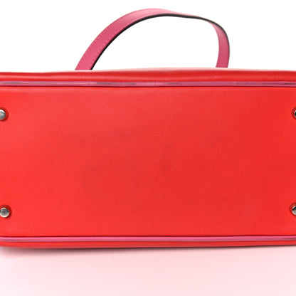 Christian Dior Calfskin Tri-Color Mini Diorissimo Tote 12 of 16