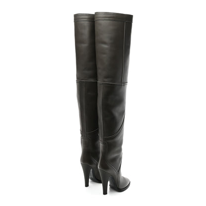 Saint Laurent Aragona Kensington 110 High Boots 41 Antracite 4 of 9
