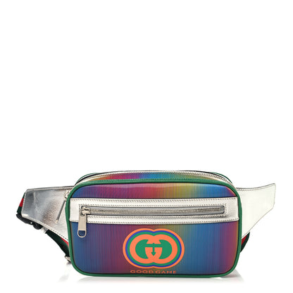Gucci Holographic Good Game Interlocking G Belt Multicolor 1 of 11