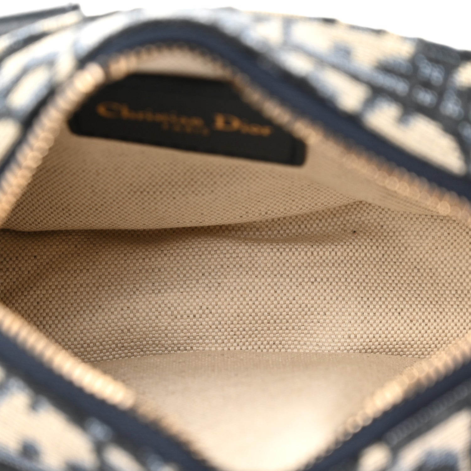 Christian Dior Oblique Belt Pouch Blue 5 of 8