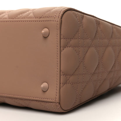 Christian Dior Ultra Matte Calfskin Cannage Medium Lady Dior Beige 10 of 10