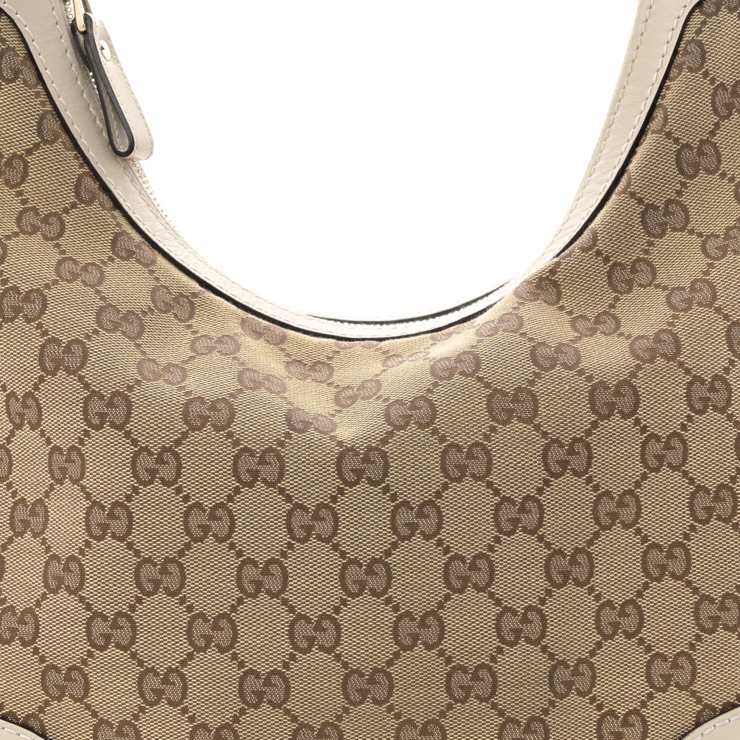 Gucci Monogram Medium Lovely Heart Hobo Off White 15 of 21