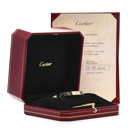 Cartier 18K Yellow Gold LOVE Bracelet 16 7 of 7