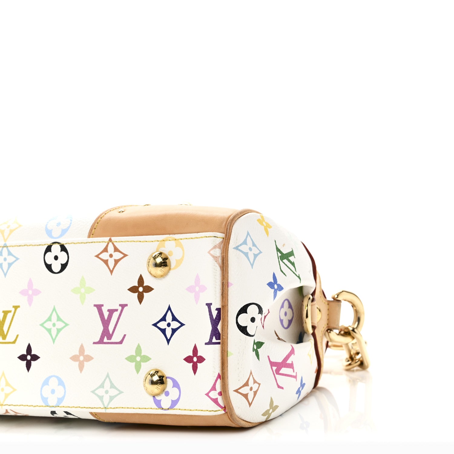 Louis Vuitton Monogram Multicolor Beverly MM White 9 of 9