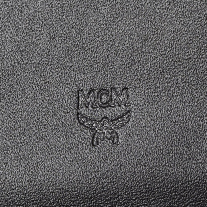 MCM Calfskin Large Patricia Wallet On Chain Black 8 of 10