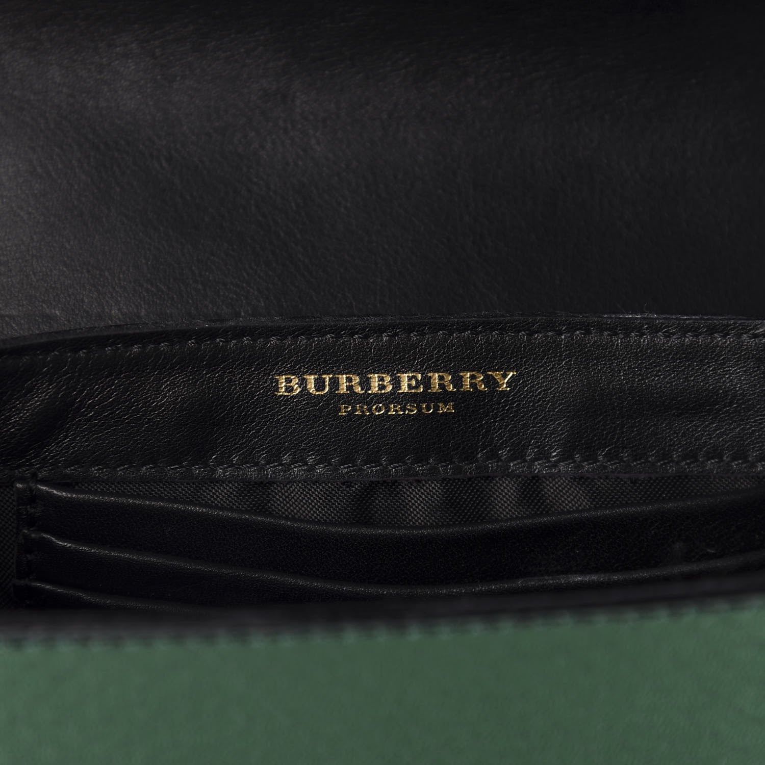 Burberry Metallic Snakeskin Mini Berkeley Crossbody Dark Green 8 of 10