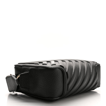 Balenciaga Grained Calfskin Embossed Car Camera Bag Black 4 of 10
