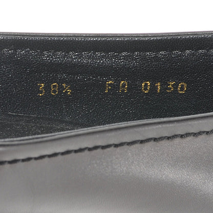 Louis Vuitton Leather Oxford Ballerina Flats Black 38.5 7 of 7