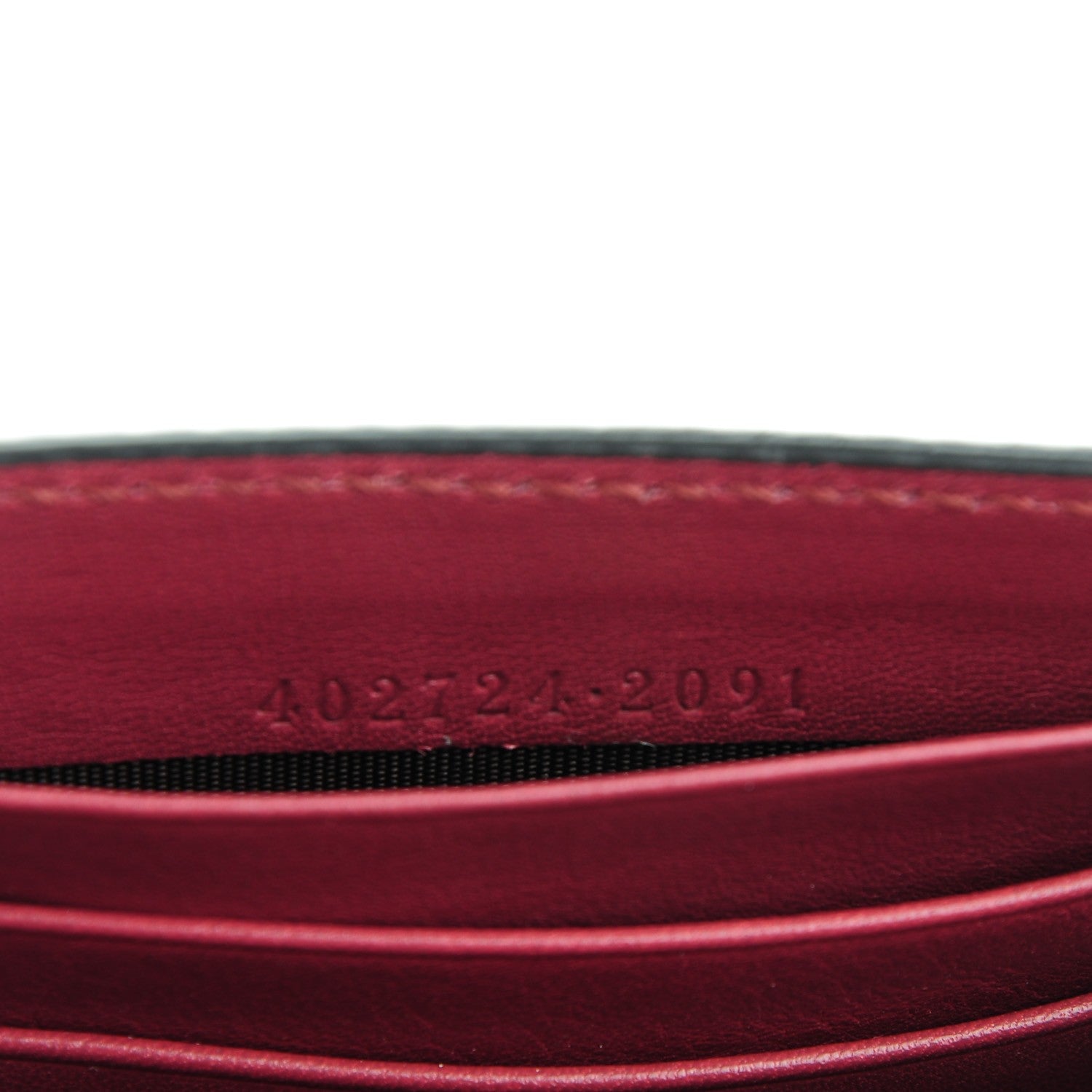 Gucci GG Supreme Monogram Blooms Chain Wallet Beige Multicolor Dry Rose 7 of 7