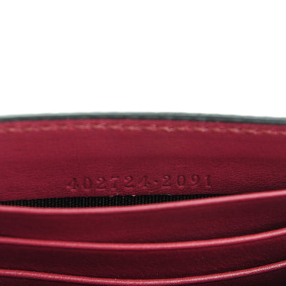 Gucci GG Supreme Monogram Blooms Chain Wallet Beige Multicolor Dry Rose 7 of 7