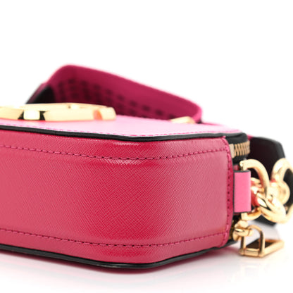 Marc Jacobs Saffiano Small Snapshot Camera Bag Pink 11 of 11