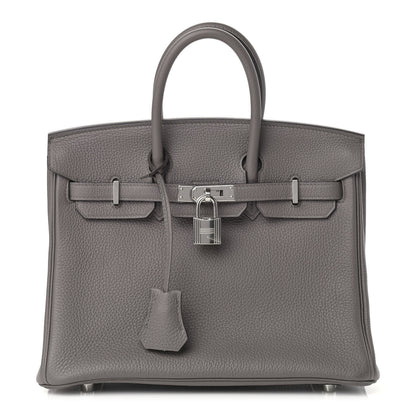 Hermes Togo Birkin 25 Etain 1 of 11