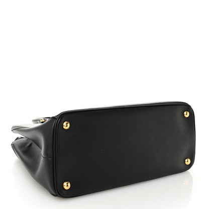 Prada Saffiano Lux Medium Tote Black 4 of 11