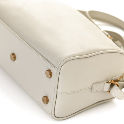Saint Laurent Calfskin Classic Baby Duffle Dove White 11 of 12