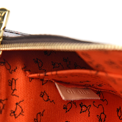 Louis Vuitton Catogram Neverfull MM GM Pochette Marron 6 of 6