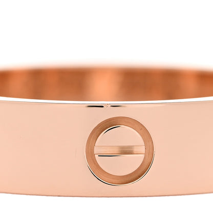 Cartier 18K Pink Gold 5.5mm LOVE Ring 64 10.75 5 of 6