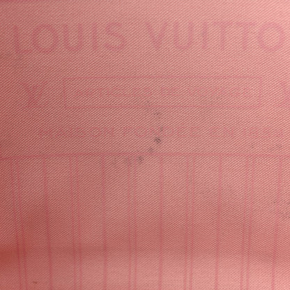 Louis Vuitton Damier Ebene Neo Neverfull MM Rose Ballerine 10 of 13