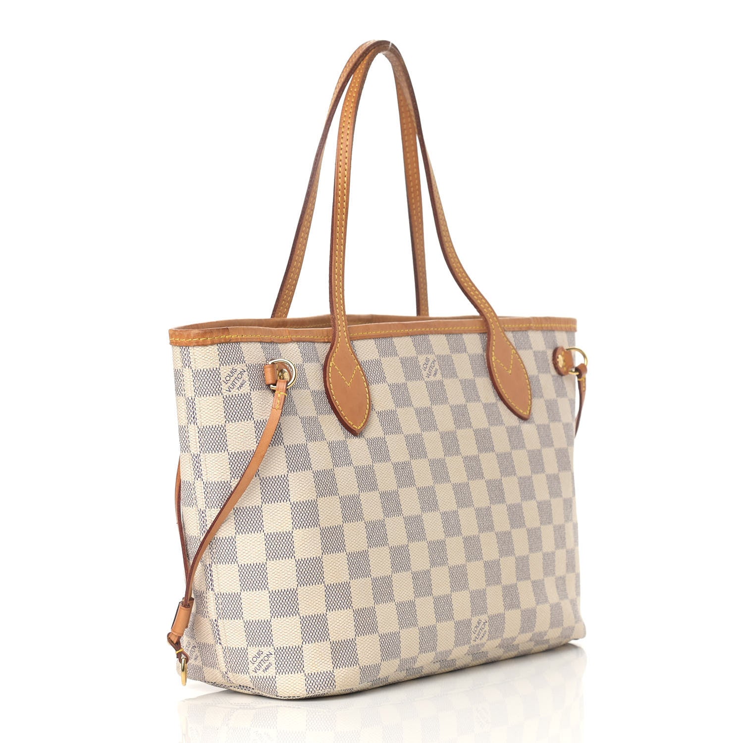 Louis Vuitton Damier Azur Neverfull PM 3 of 18