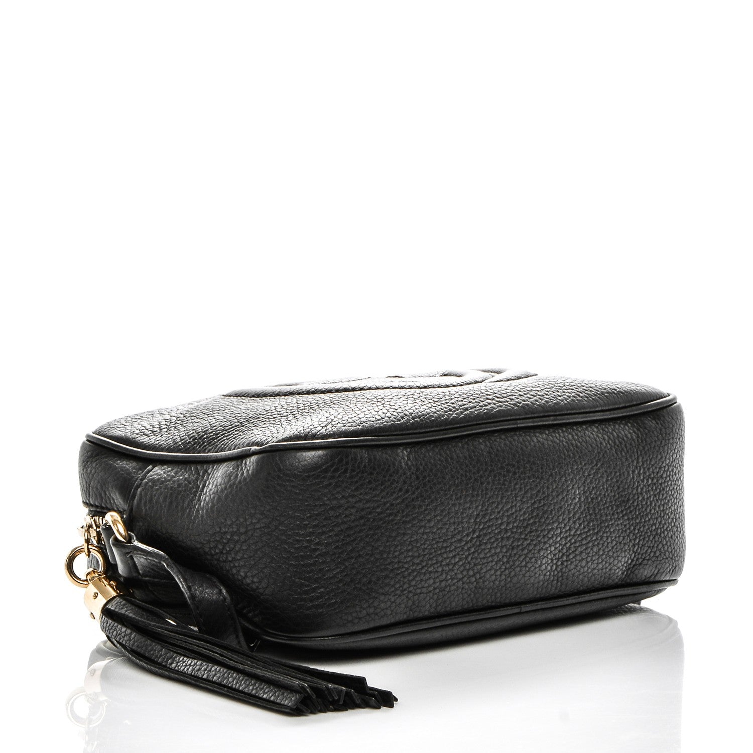 Gucci Pebbled Calfskin Small Soho Disco Bag Black 4 of 7