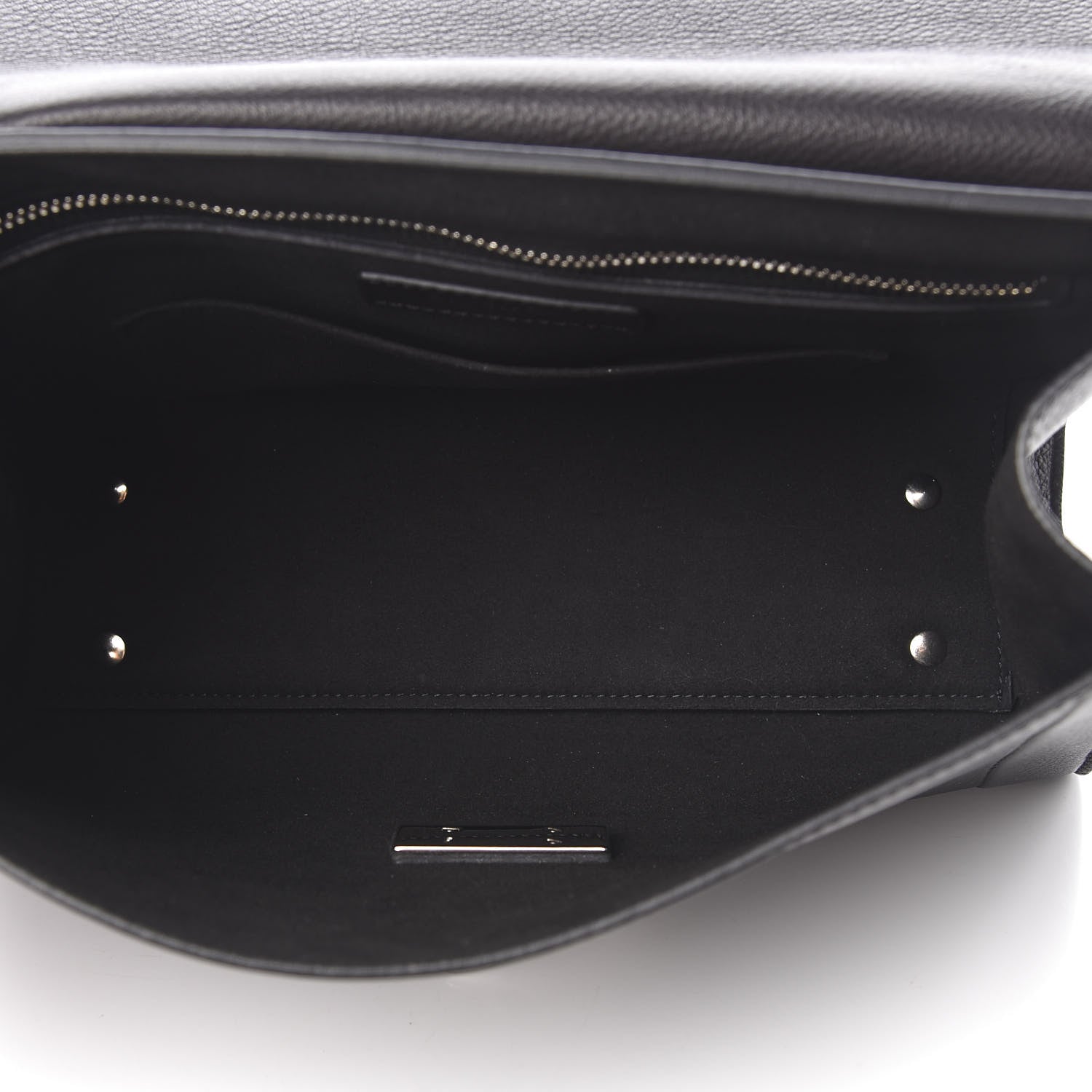 Givenchy Grained Calfskin Small Shark Lock Satchel Black 6 of 12