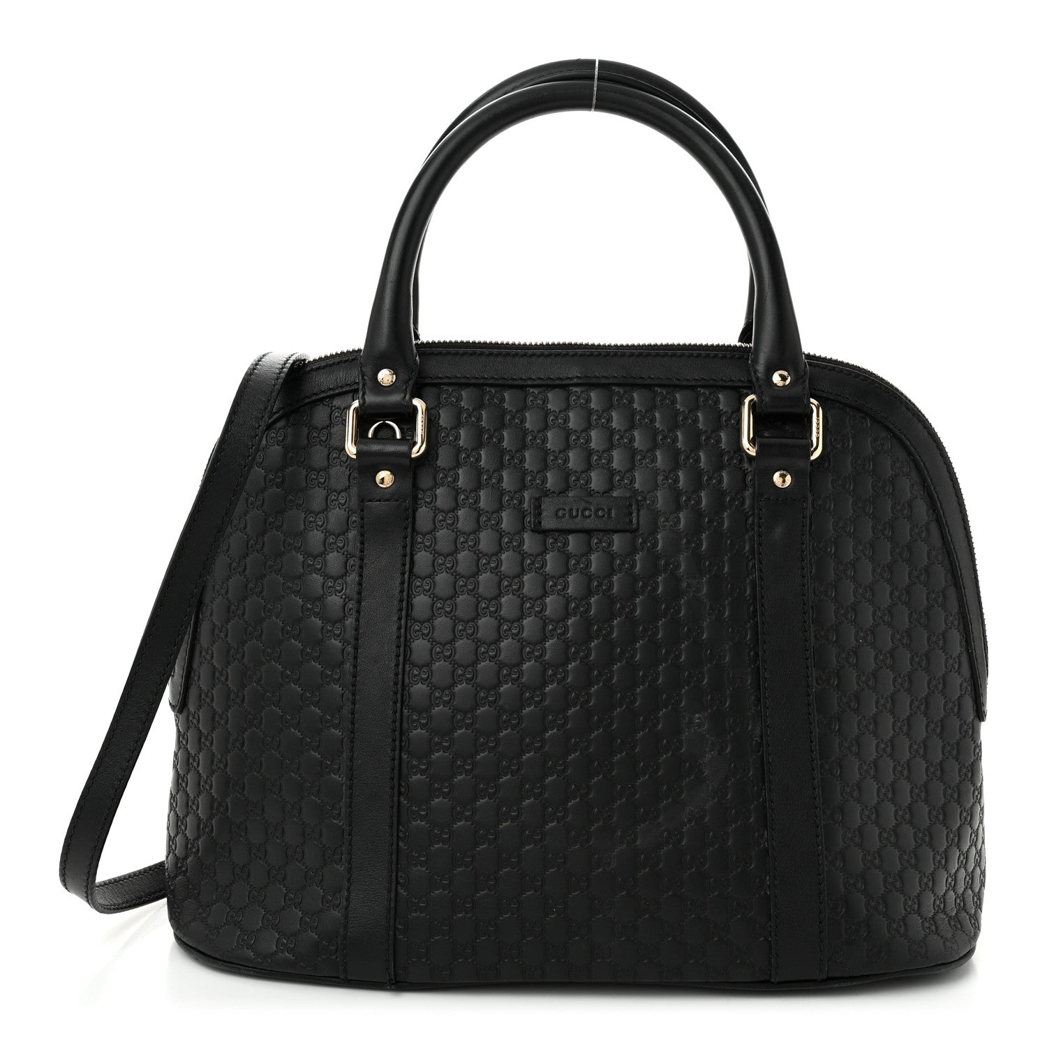 Gucci Microguccissima Medium Dome Bag Black 1 of 11