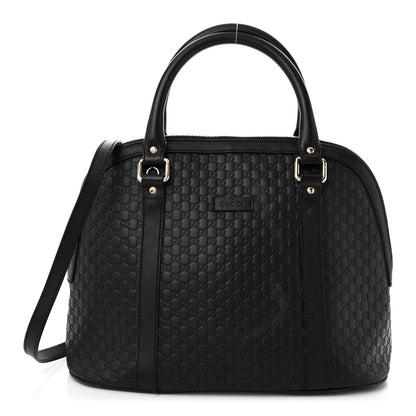 Gucci Microguccissima Medium Dome Bag Black 1 of 11