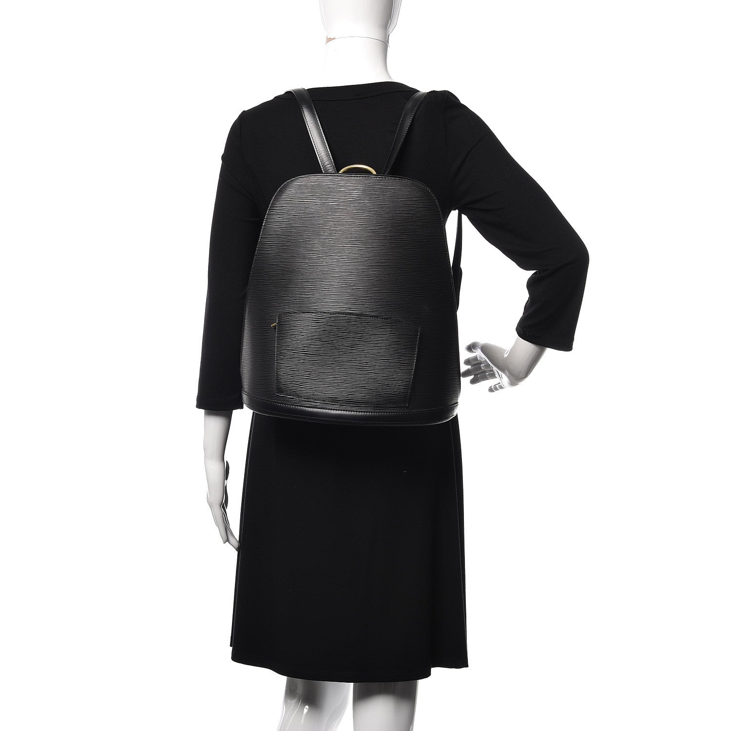 Louis Vuitton Epi Gobelins Backpack Black 2 of 12