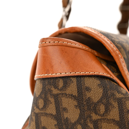 Christian Dior Monogram Romantique Trotter Flap Bag Brown 13 of 16