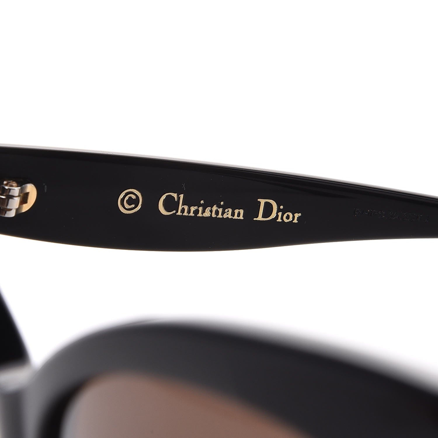 Christian Dior Acrylic Les Marquises Mohotani Sunglasses Black 5 of 9