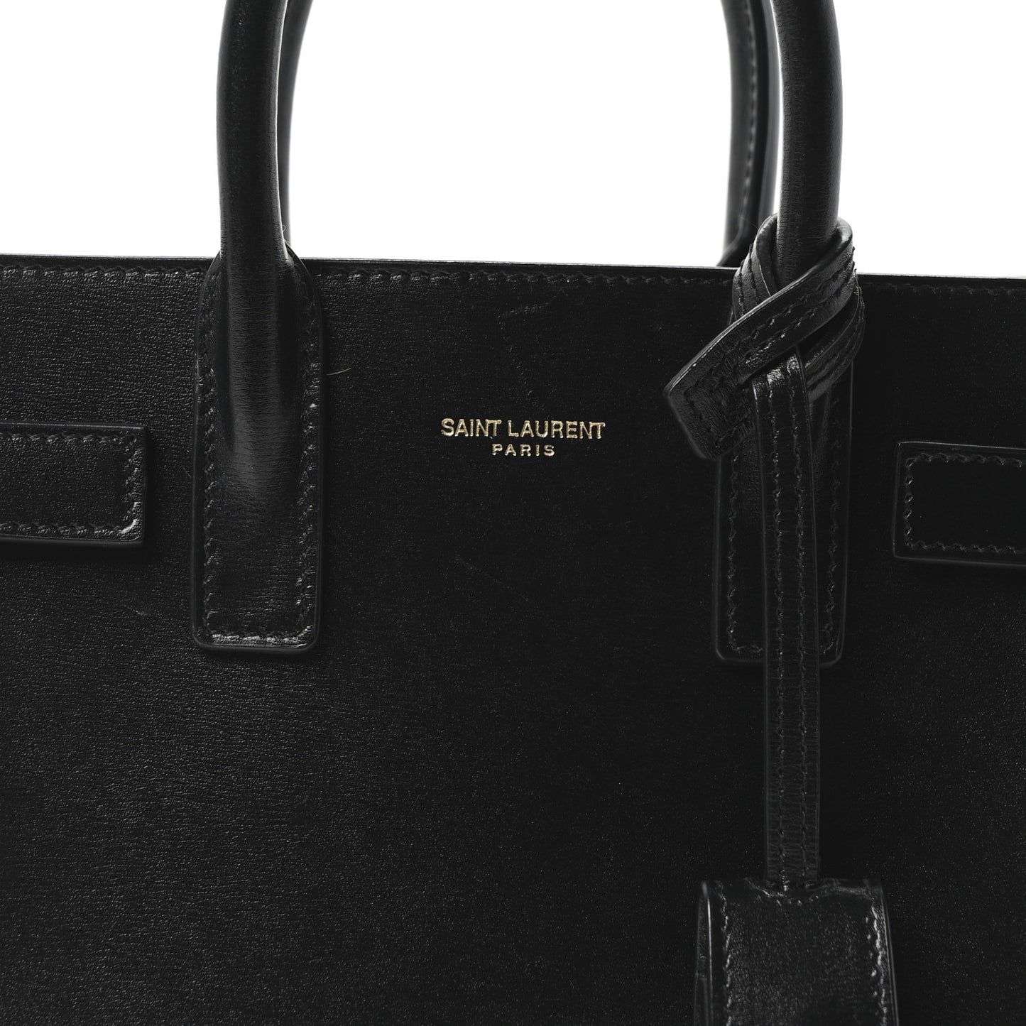 Calfskin Nano Sac De Jour Black
