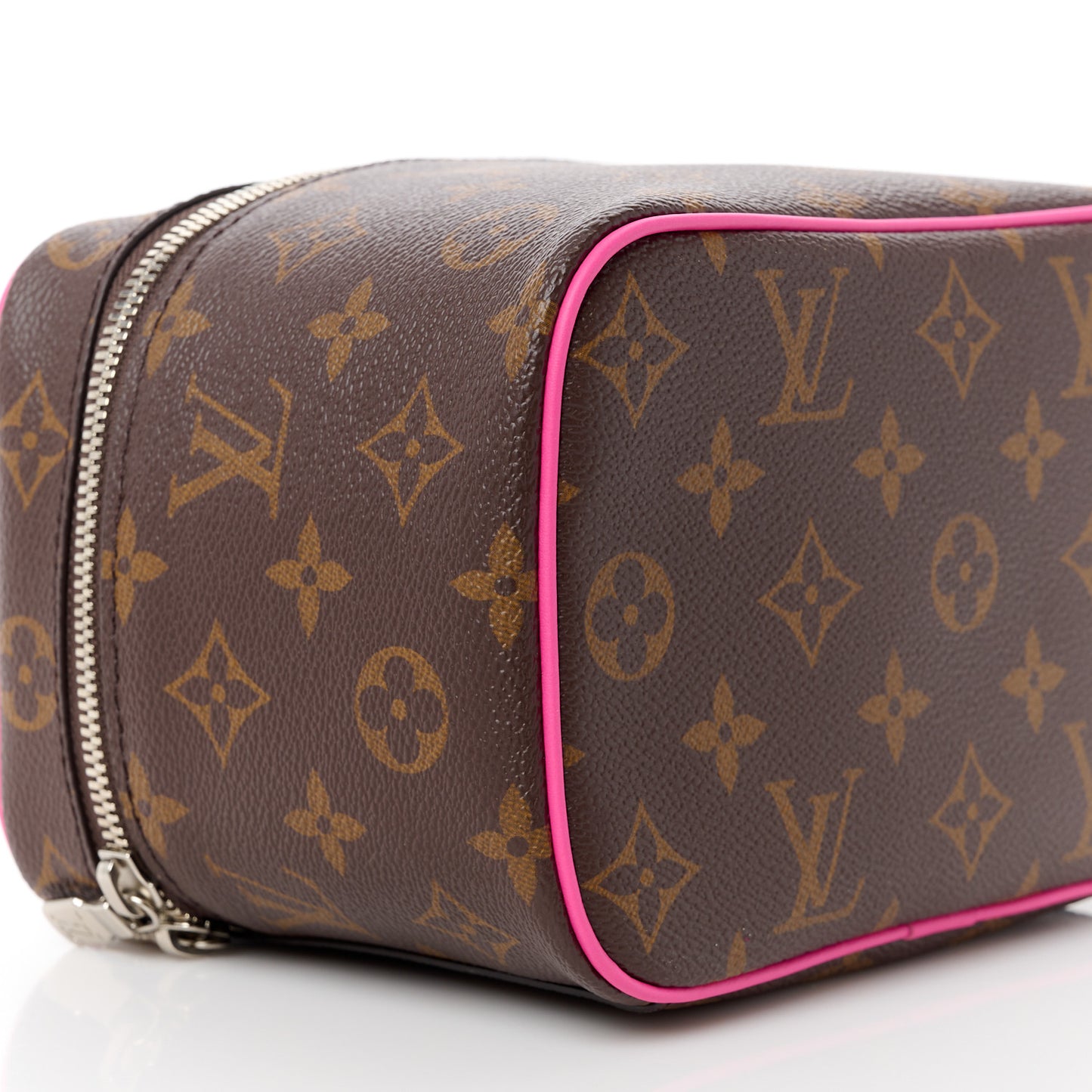 Monogram Macassar Nice Mini Fuchsia
