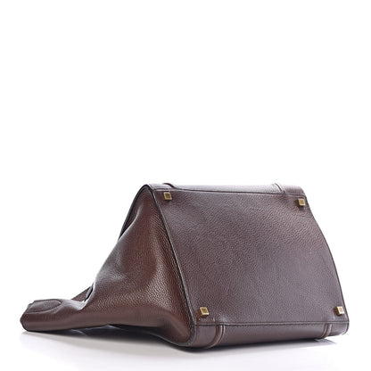 Celine Shiny Grained Calfskin Medium Phantom Luggage Brown 4 of 21