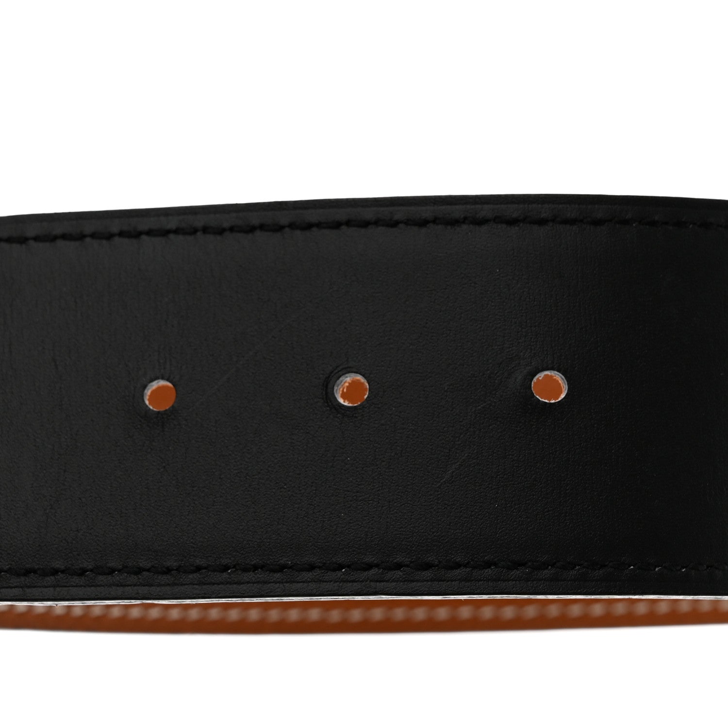 Hermes Box Epsom 32mm H Belt 95 38 Black Gold 9 of 10