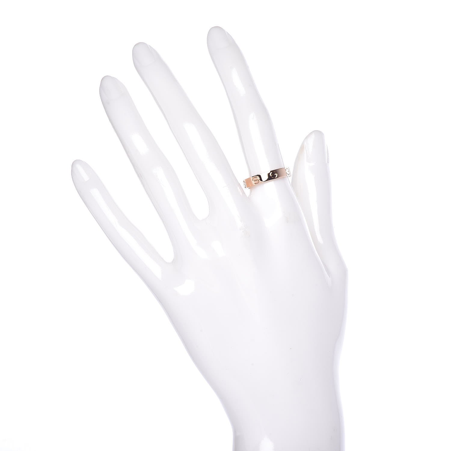 Cartier 18K Pink Gold 3.5mm LOVE Wedding Band Ring 52 6 2 of 4