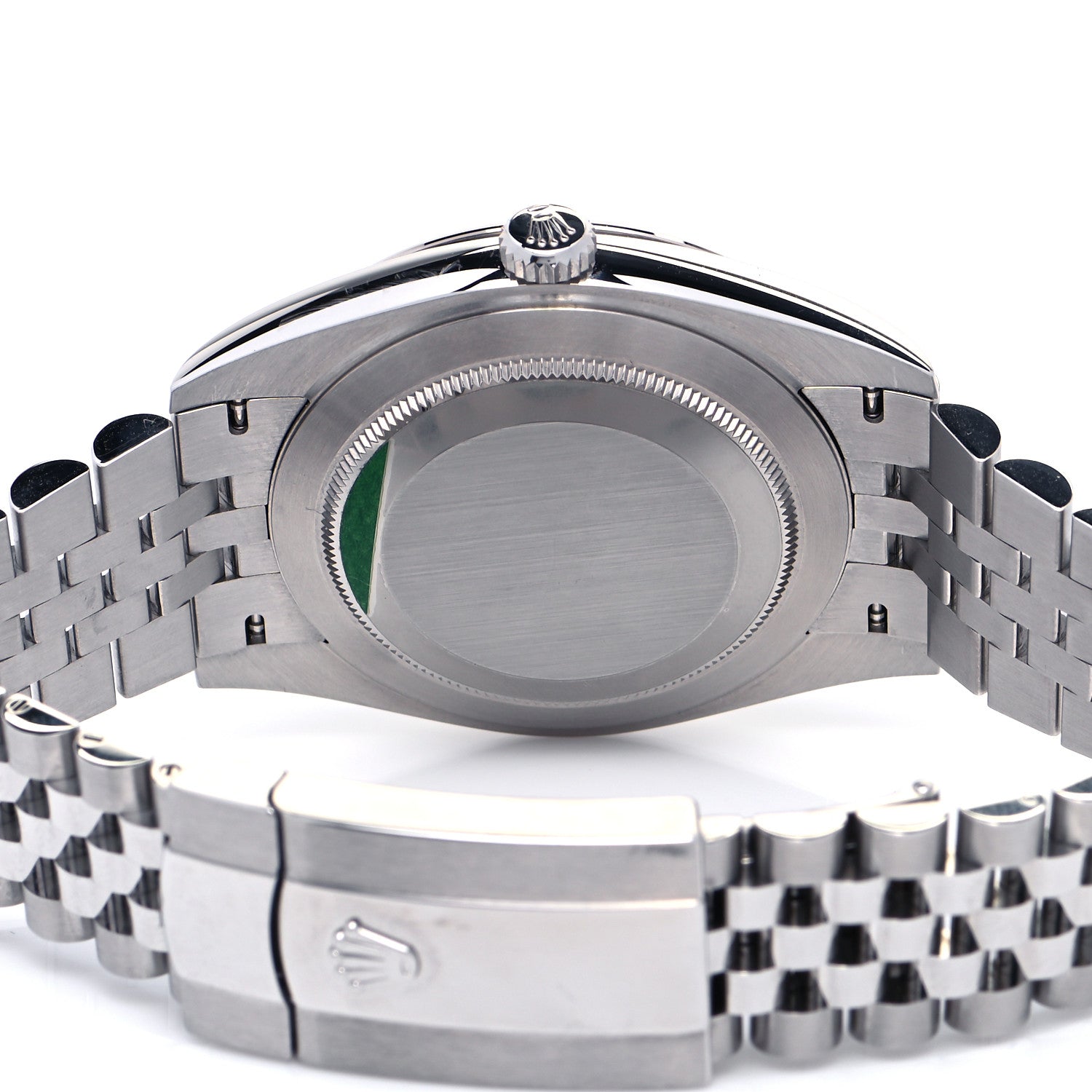 Rolex Stainless Steel 18K White Gold 41mm Oyster Perpetual Datejust Watch Bright Blue 126334 4 of 5