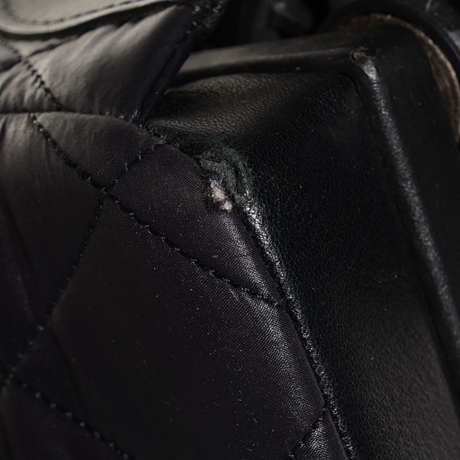 Chanel Nylon Quilted Coco Cocoon Trolley Black 10 of 10