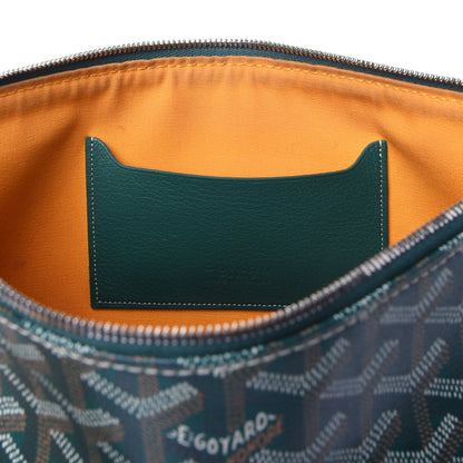Goyard Goyardine Senat Pochette MM Green 6 of 13