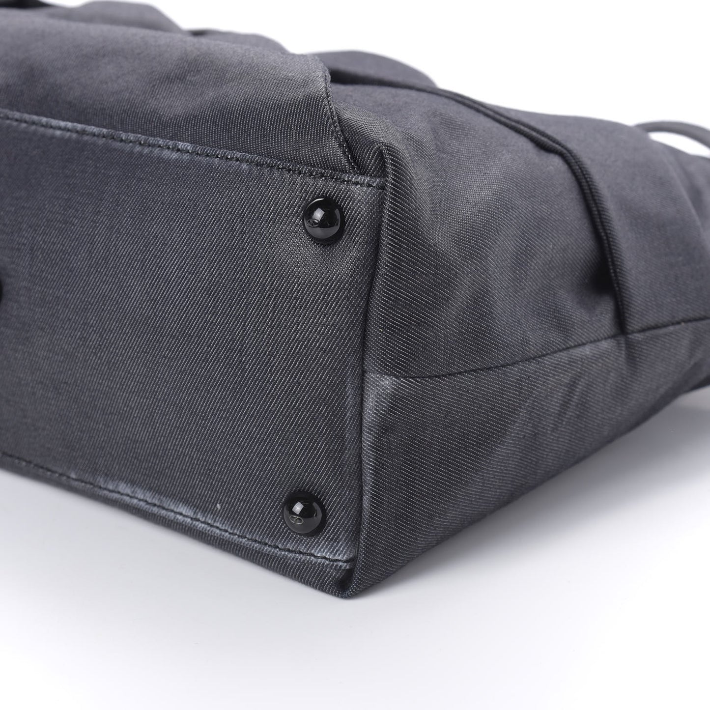 Canvas Lacca Bow Tote Black