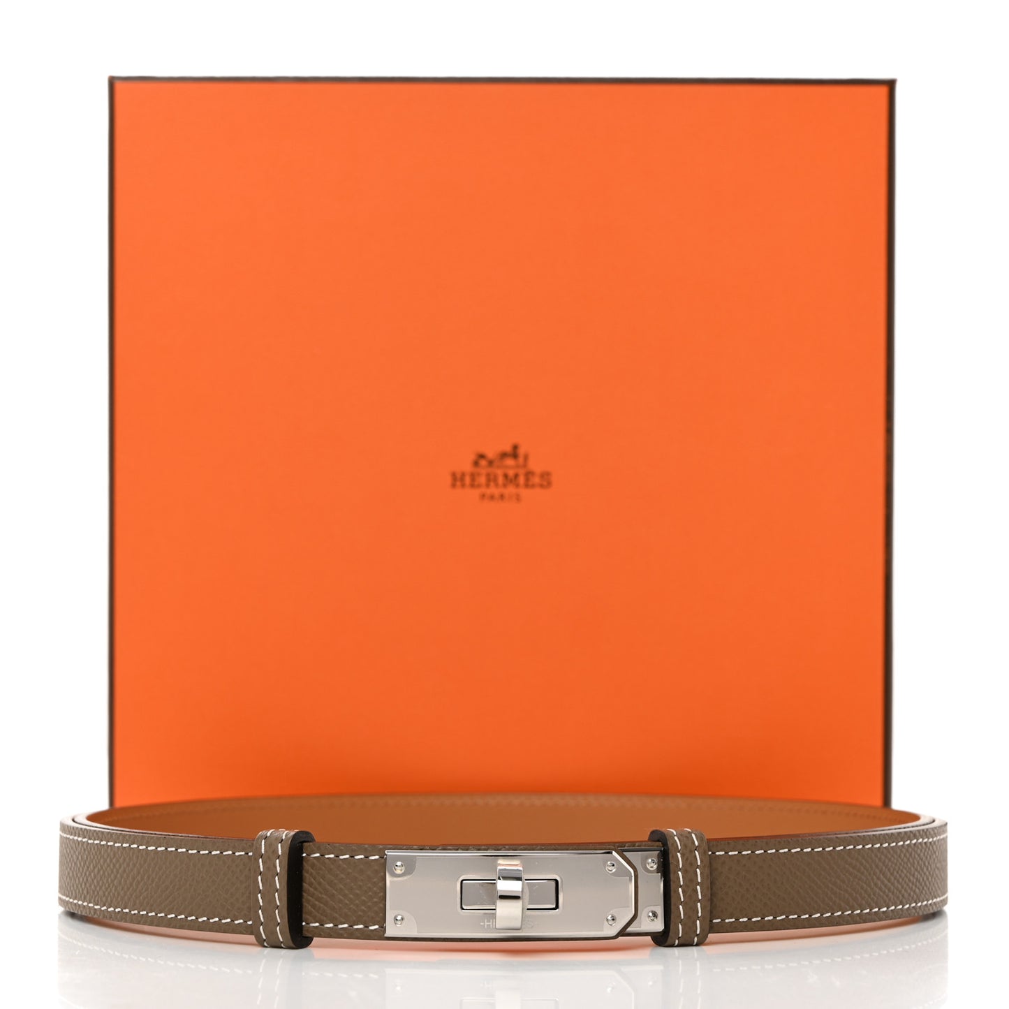 Epsom Kelly Belt Etoupe