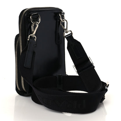 Prada Spazzolato Smartphone Case Crossbody Black 3 of 9