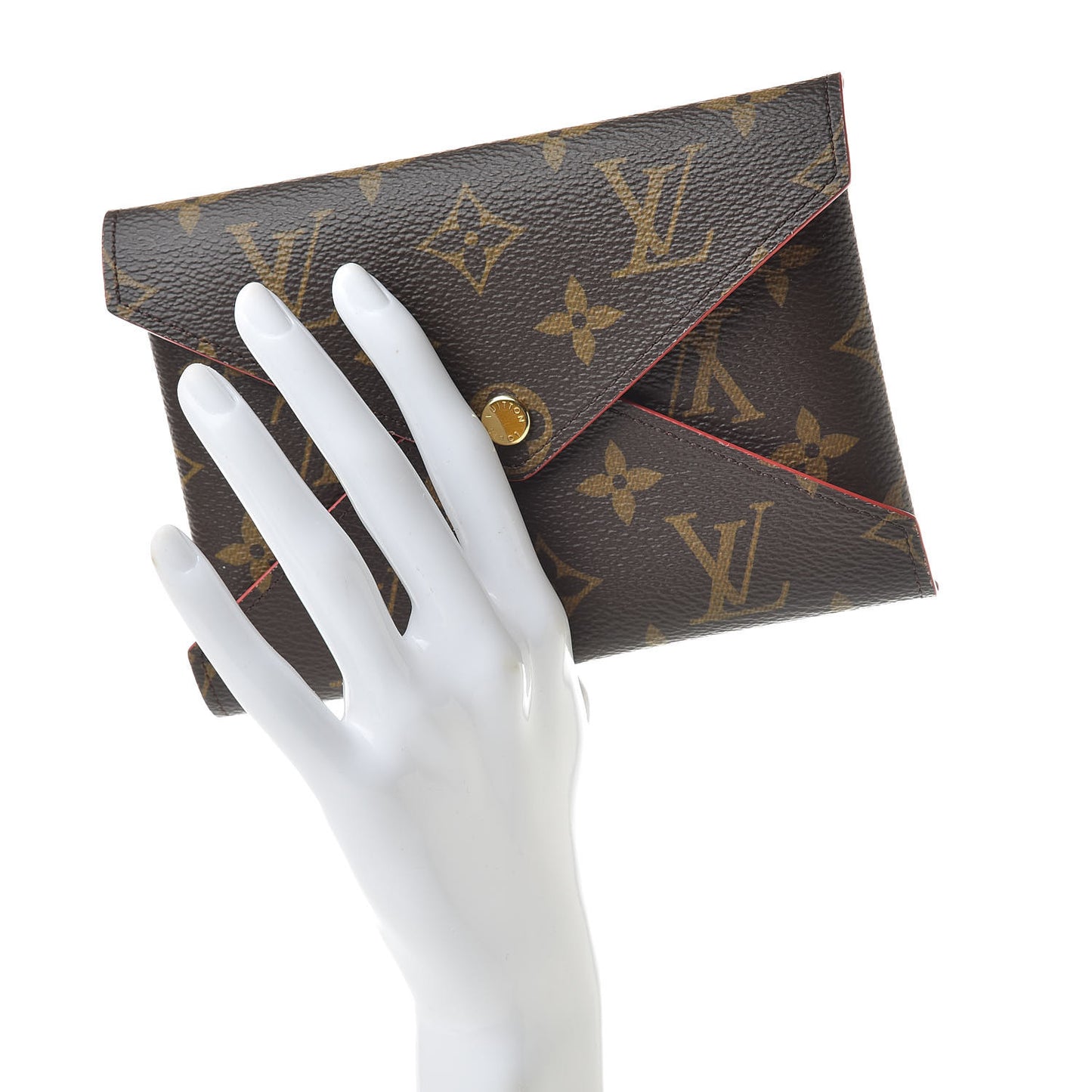 Monogram Medium Kirigami Pochette Insert Coquelicot
