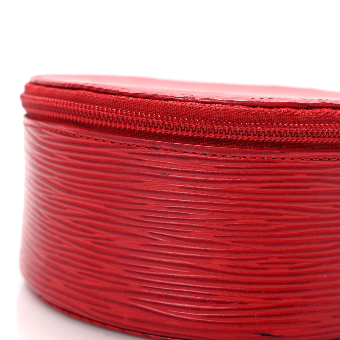 Epi Ecrin Bijoux 12cm Jewelry Box Case Rouge