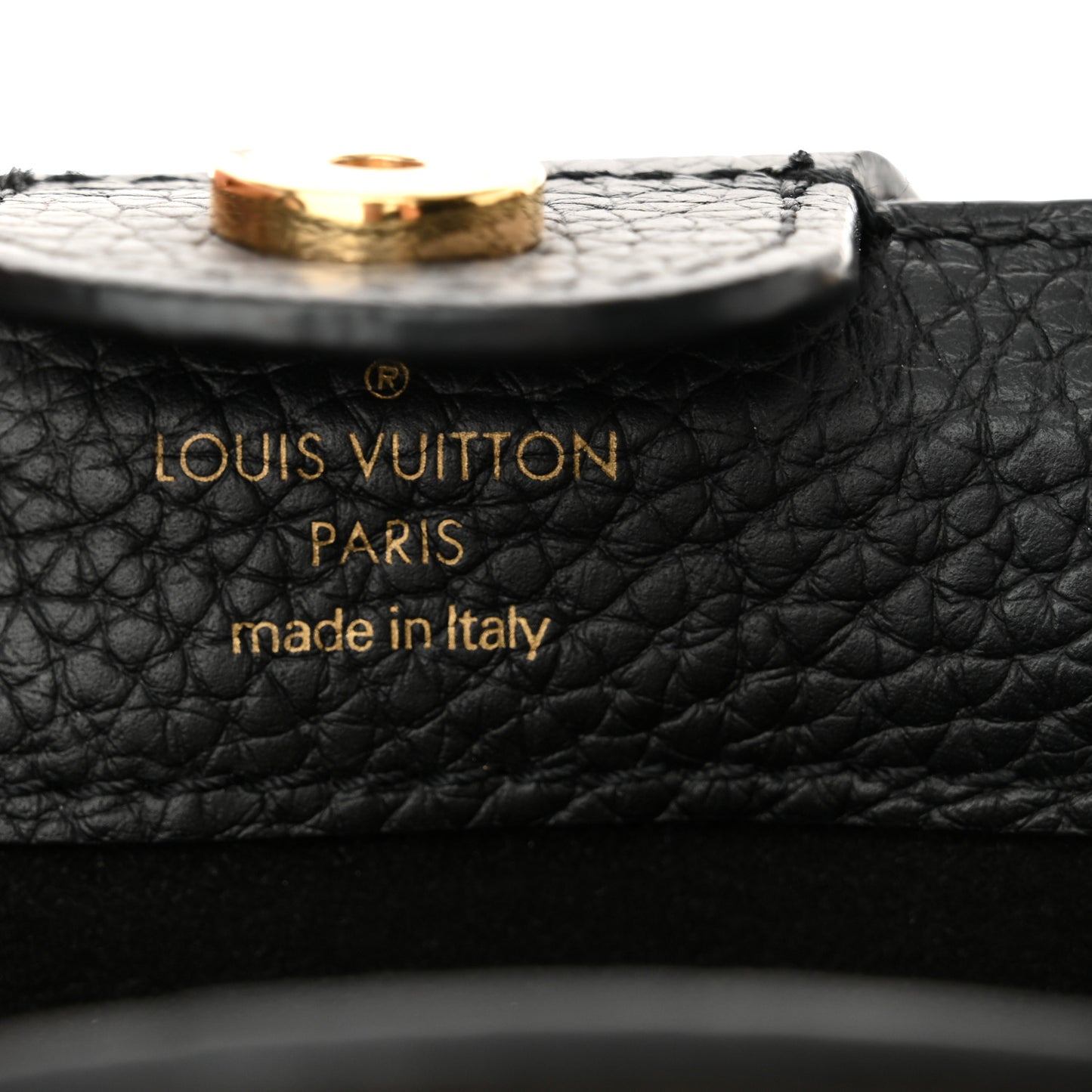 Damier Ebene Cuir Taurillon Brittany Black