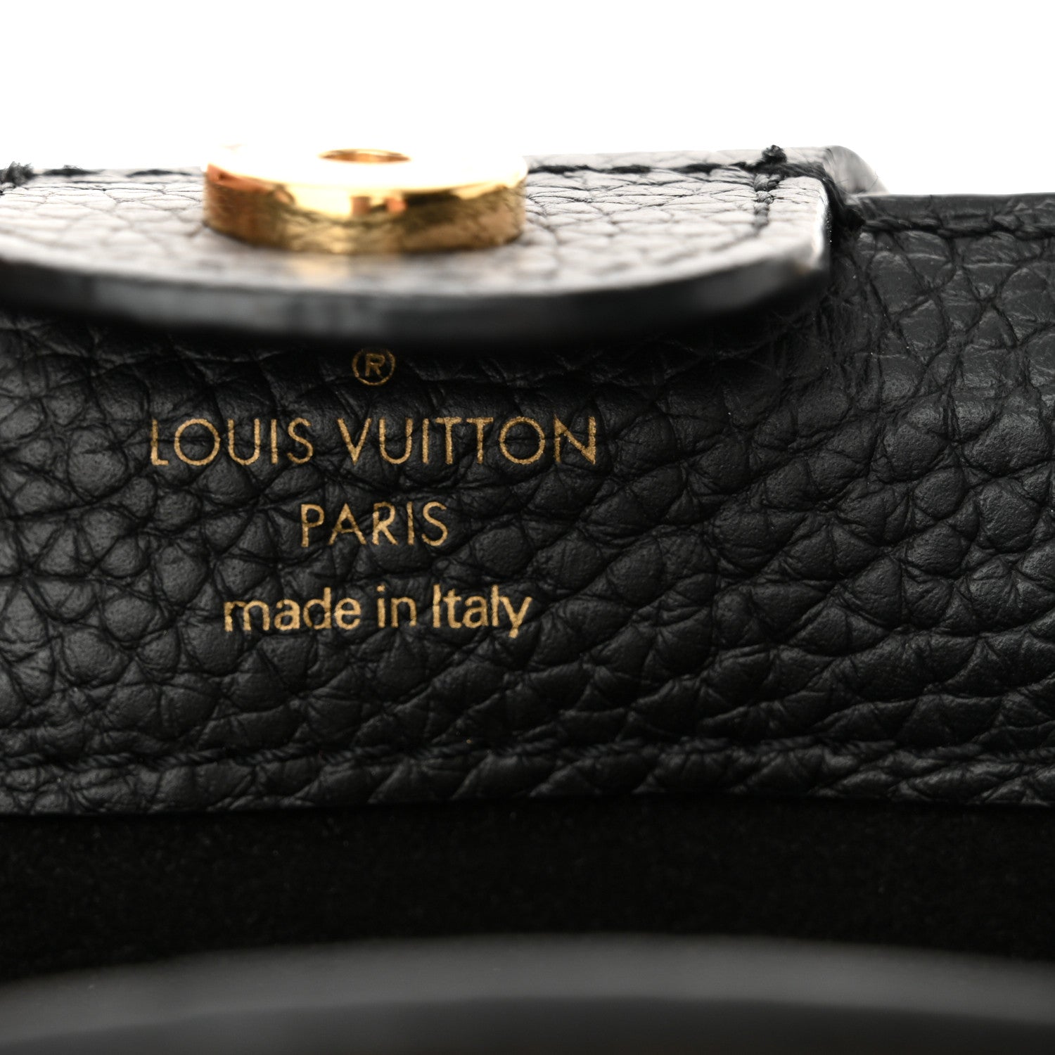 Louis Vuitton Damier Ebene Cuir Taurillon Brittany Black 7 of 10