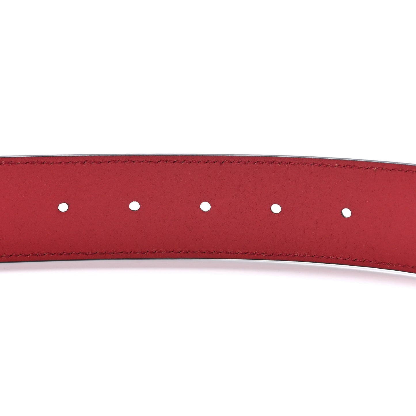 Selleria Calfskin Mens Interlocking G 37mm Belt 85 34 Rosso